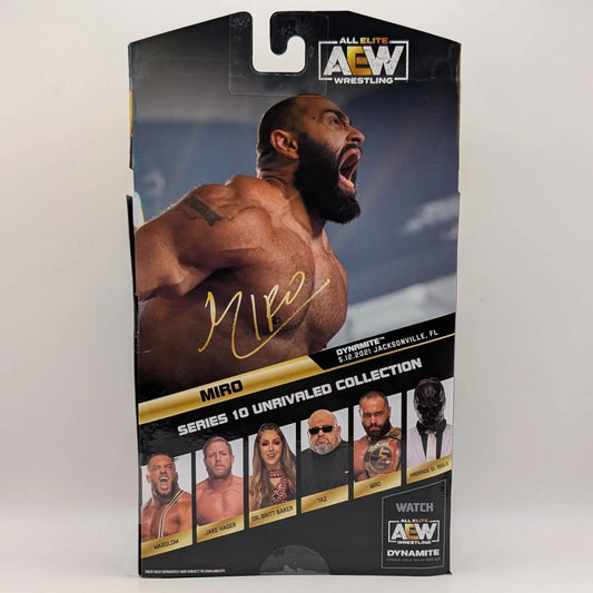 2022 AEW Jazwares Unrivaled Collection Series 10 #85 Miro