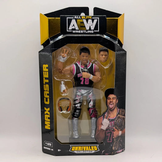2024 AEW Jazwares Unrivaled Collection Series 14 #129 Max Caster