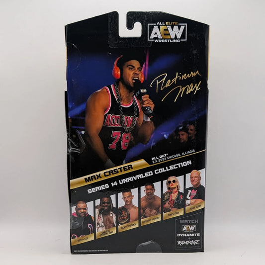 2024 AEW Jazwares Unrivaled Collection Series 14 #129 Max Caster