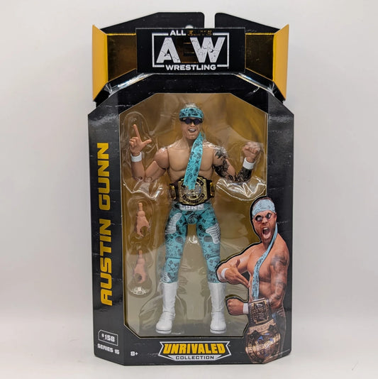 2024 AEW Jazwares Unrivaled Collection Series 16 #158 Austin Gunn