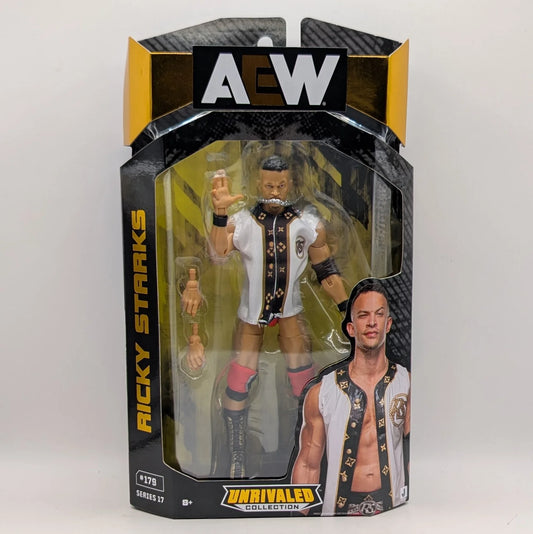 2025 AEW Jazwares Unrivaled Collection Series 17 #179 Ricky Starks