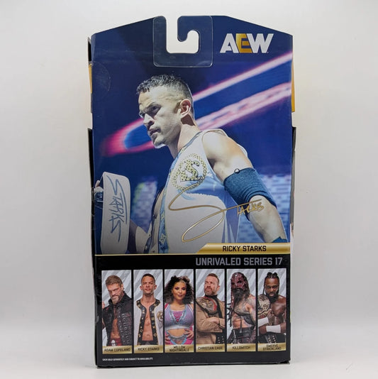 2025 AEW Jazwares Unrivaled Collection Series 17 #179 Ricky Starks