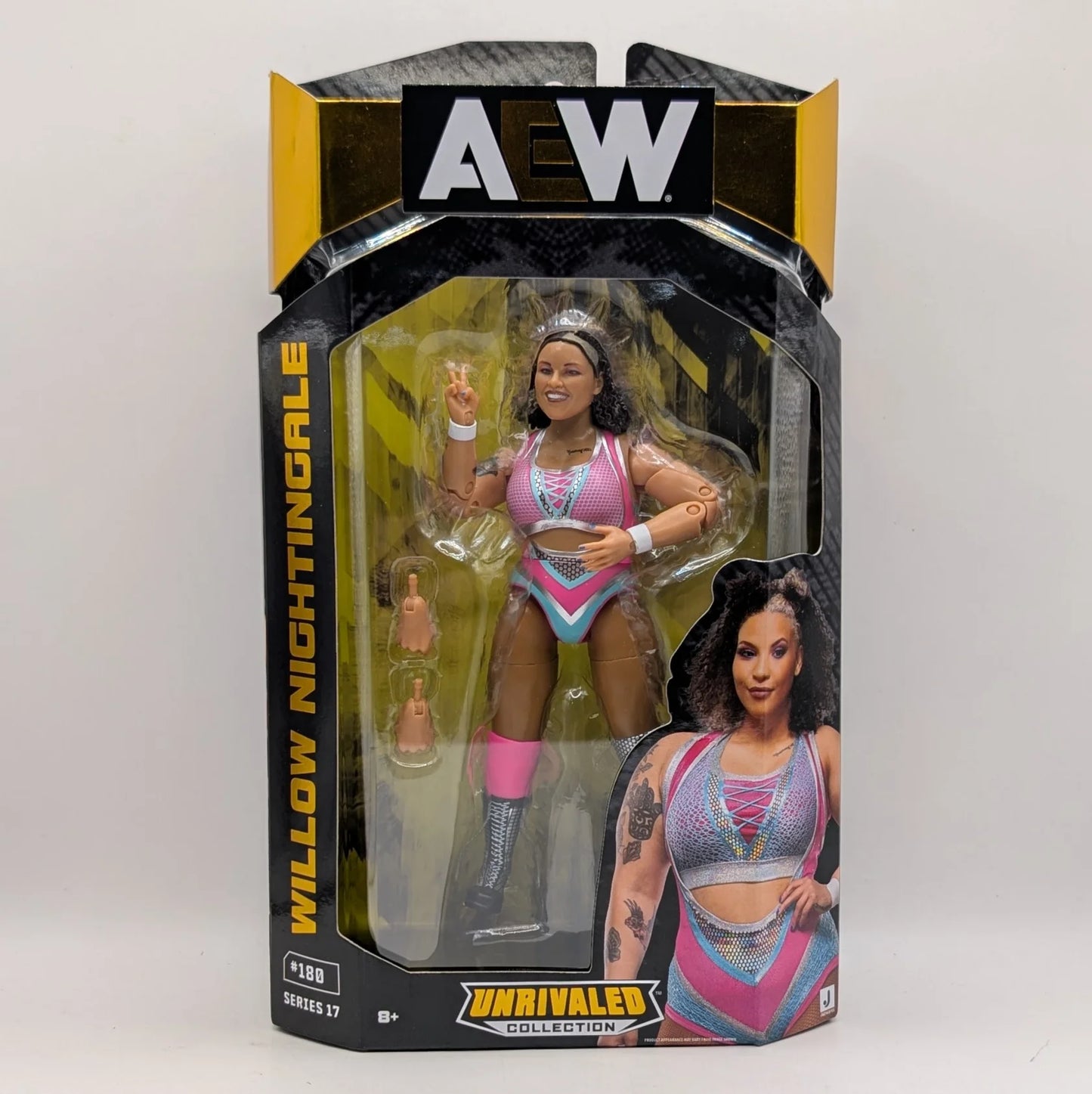 2025 AEW Jazwares Unrivaled Collection Series 17 #180 Willow Nightingale