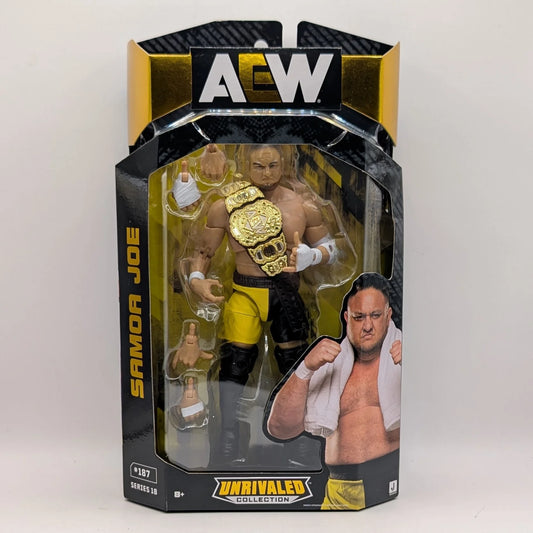 2025 AEW Jazwares Unrivaled Collection Series 18 #187 Samoa Joe