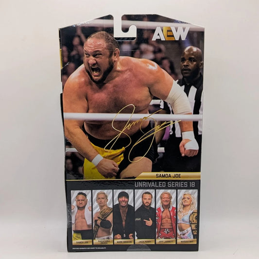 2025 AEW Jazwares Unrivaled Collection Series 18 #187 Samoa Joe