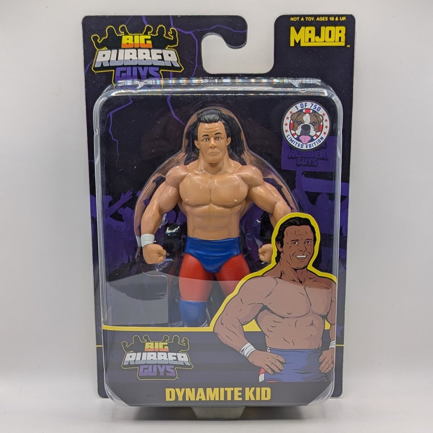 2026 MAJOR Big Rubber Guys WrestleCon Exclusive Dynamite Kid
