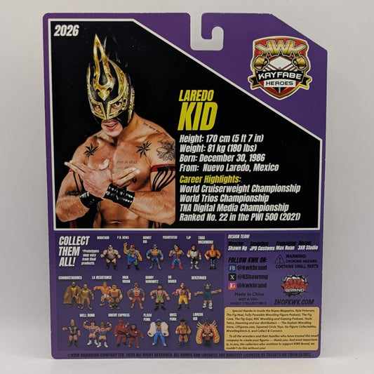 2026 KWK Kayfabe Heroes Deluxe Edition Laredo Kid [Exclusive]