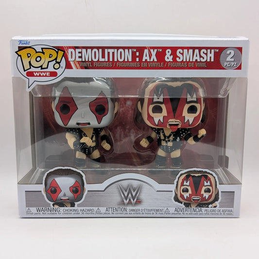 2026 WWE Funko POP! Vinyls 2-Pack Demolition: Ax & Smash