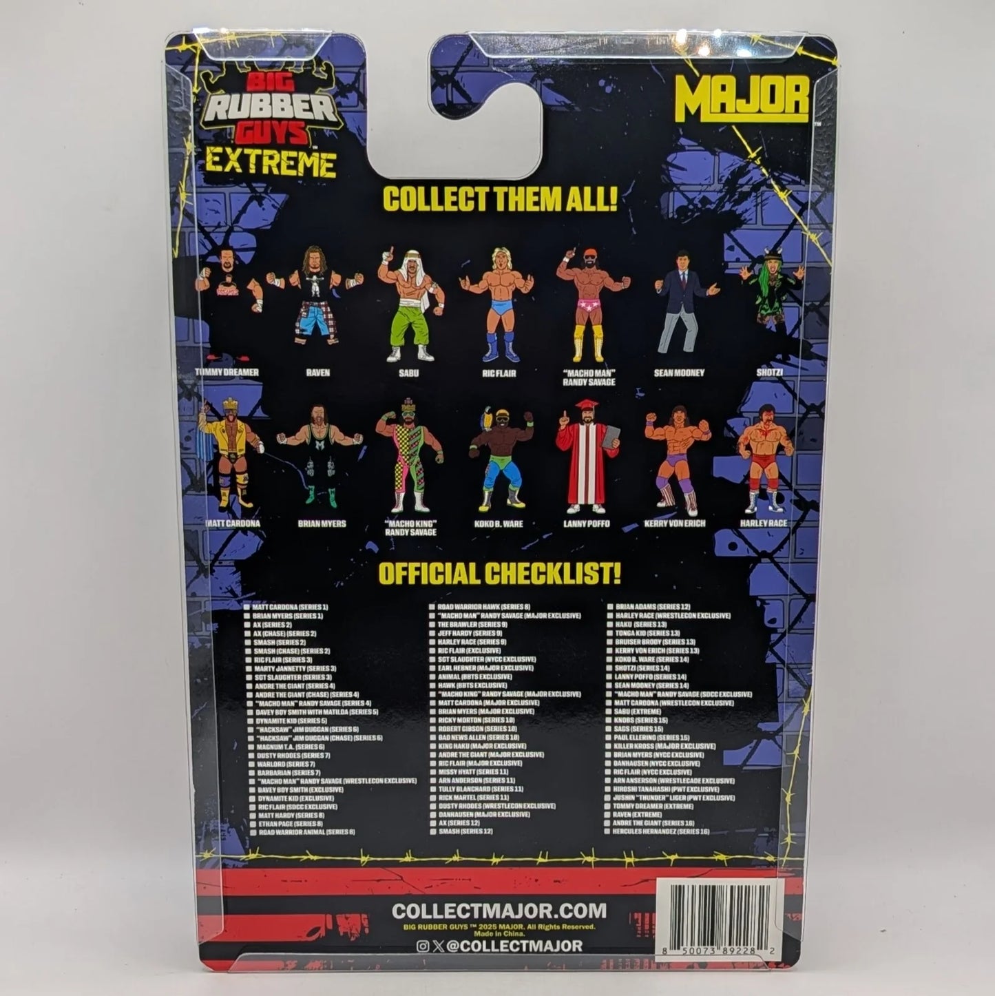 2026 MAJOR Big Rubber Guys Extreme Series 1 Tommy Dreamer