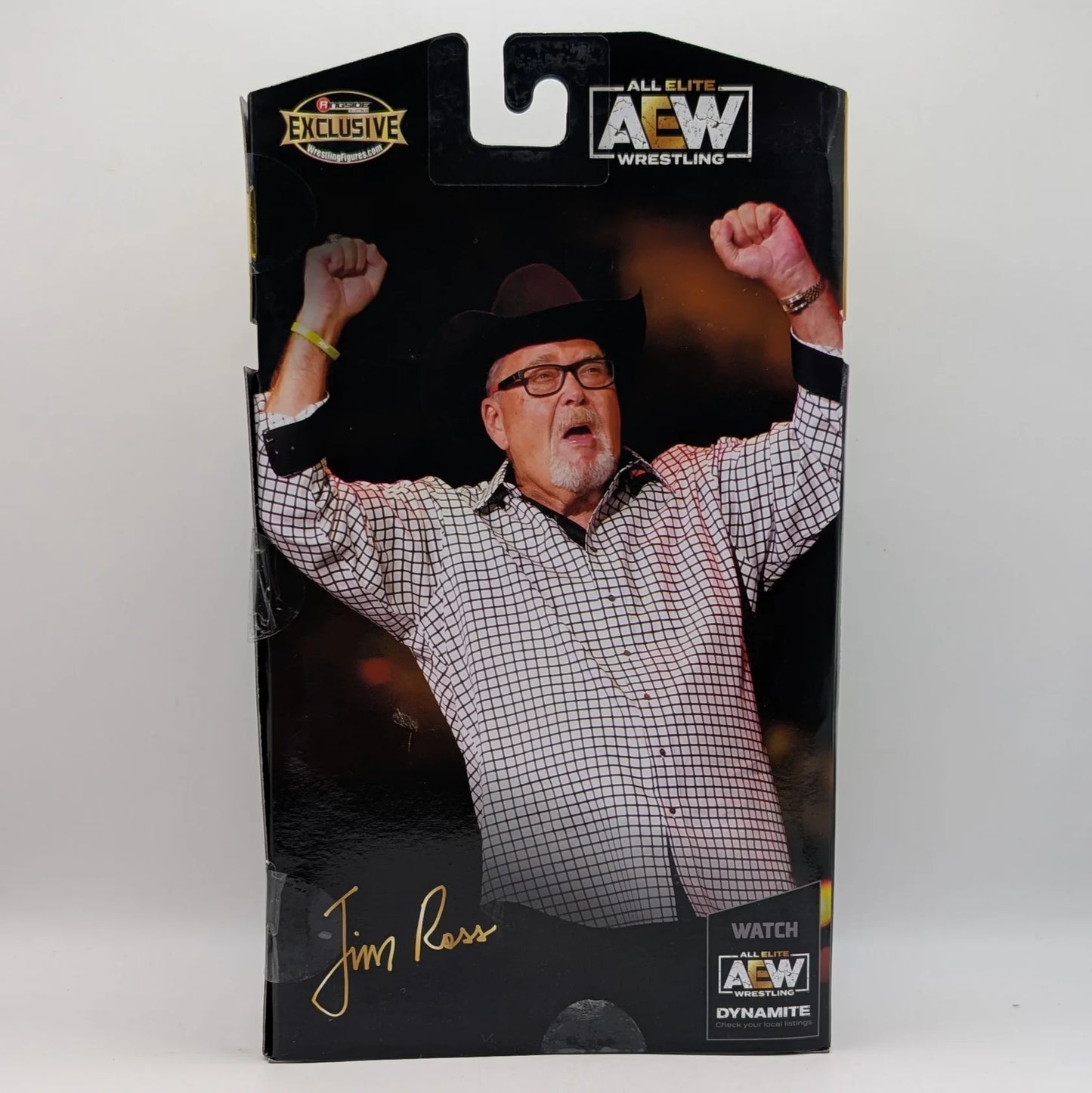 2022 AEW Jazwares Unrivaled Collection Ringside Exclusive #90 Jim Ross