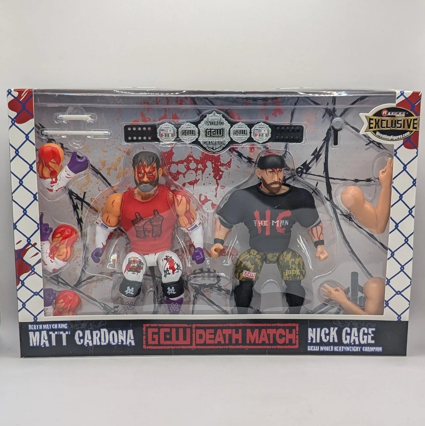 2023 GCW RSC Toys Bell to Bell Death Match: Matt Cardona vs. Nick Gage [Bloody]