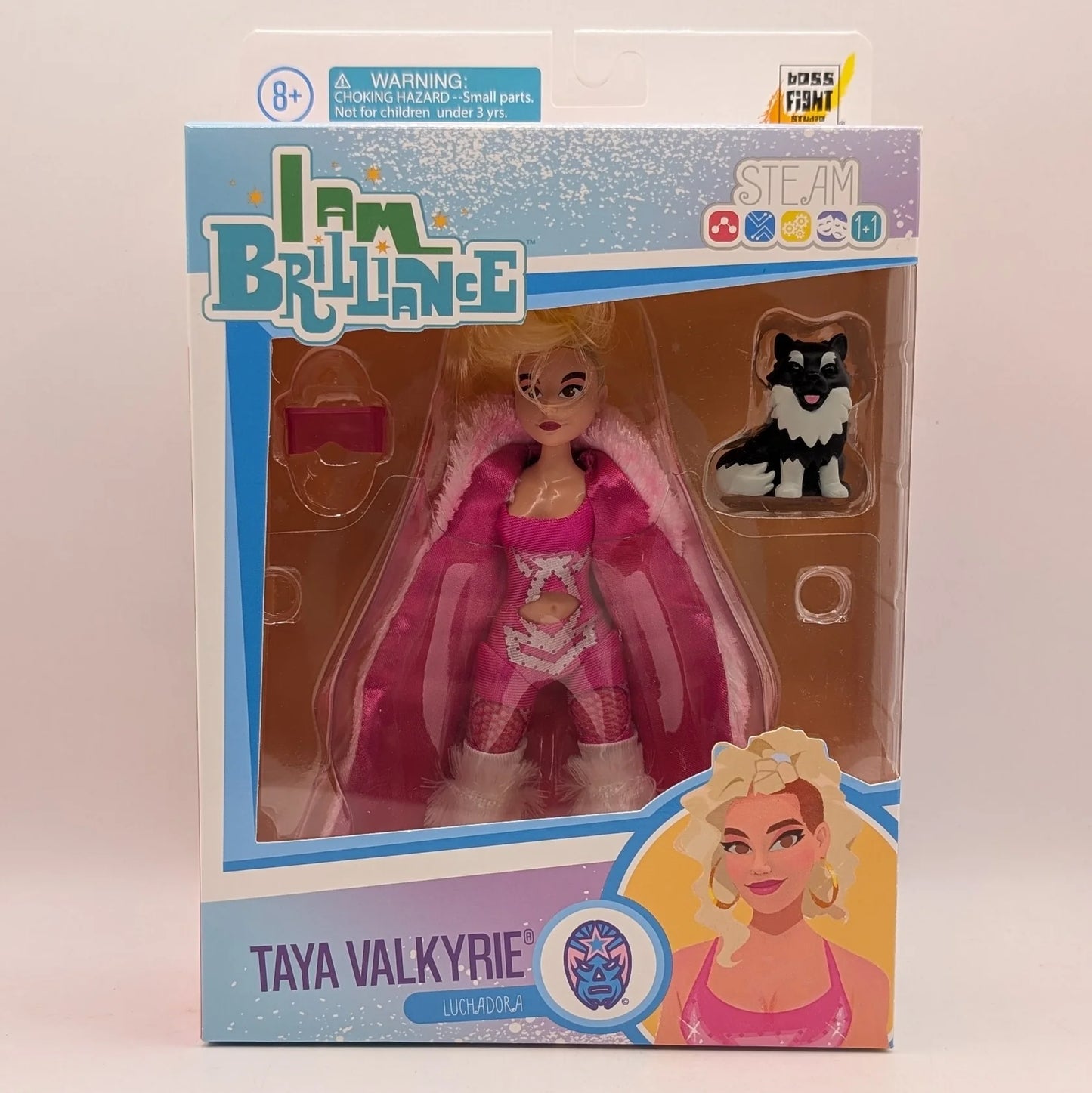 2024 Boss Fight Studio Legends of Lucha Libre I Am Brilliance 6" Taya Valkyrie
