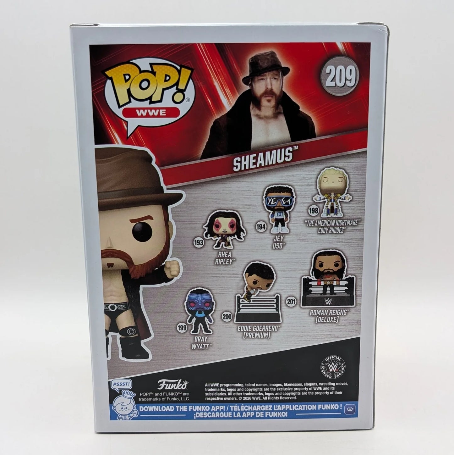 2026 WWE Funko POP! Vinyls 209 Sheamus
