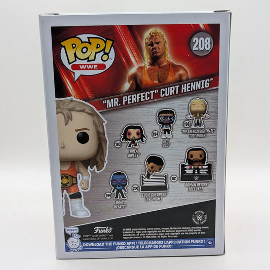 2026 WWE Funko POP! Vinyls 208 "Mr. Perfect" Curt Hennig