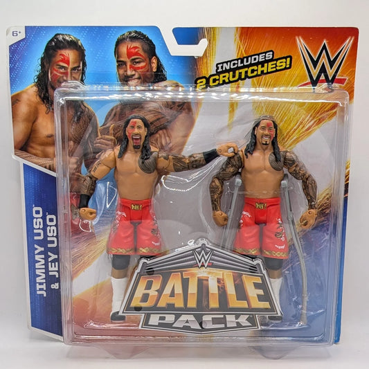 2015 WWE Mattel Basic Battle Packs Series 32 Jimmy Uso & Jey Uso