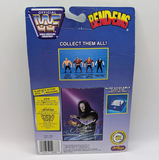 1997 WWF Just Toys Bend-Ems Series 6 Undertaker