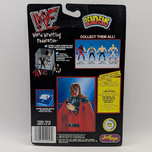 1998 WWF Just Toys Bend-Ems Series 8 Kane