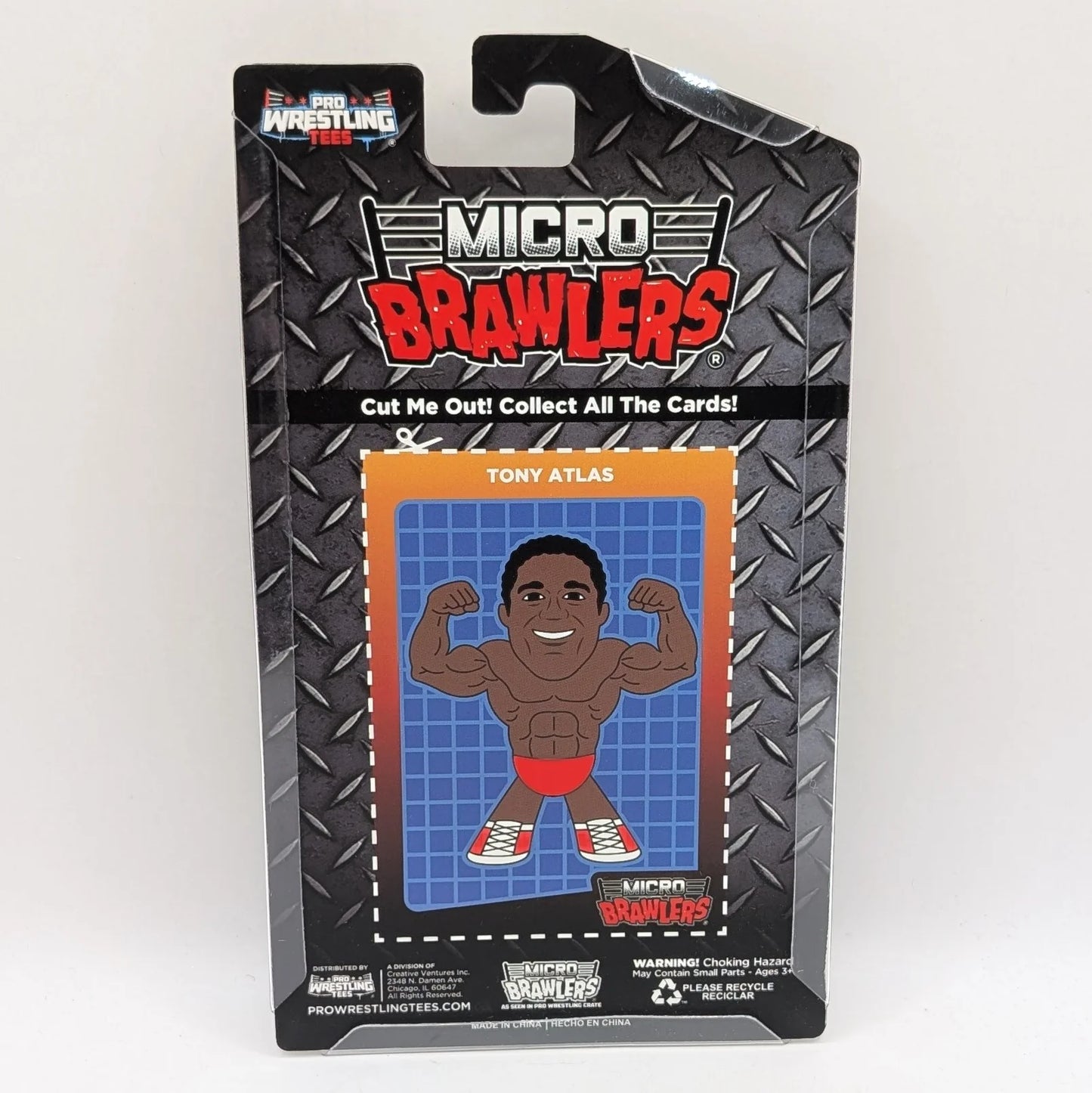 2026 Pro Wrestling Tees Tony Atlas Micro Brawler [Exclusive, Chase]