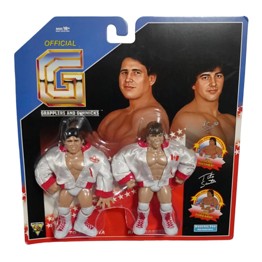 2025 Hasttel Toy Grapplers & Gimmicks Strike Force 2-Pack: Tito Santana & Rick Martel