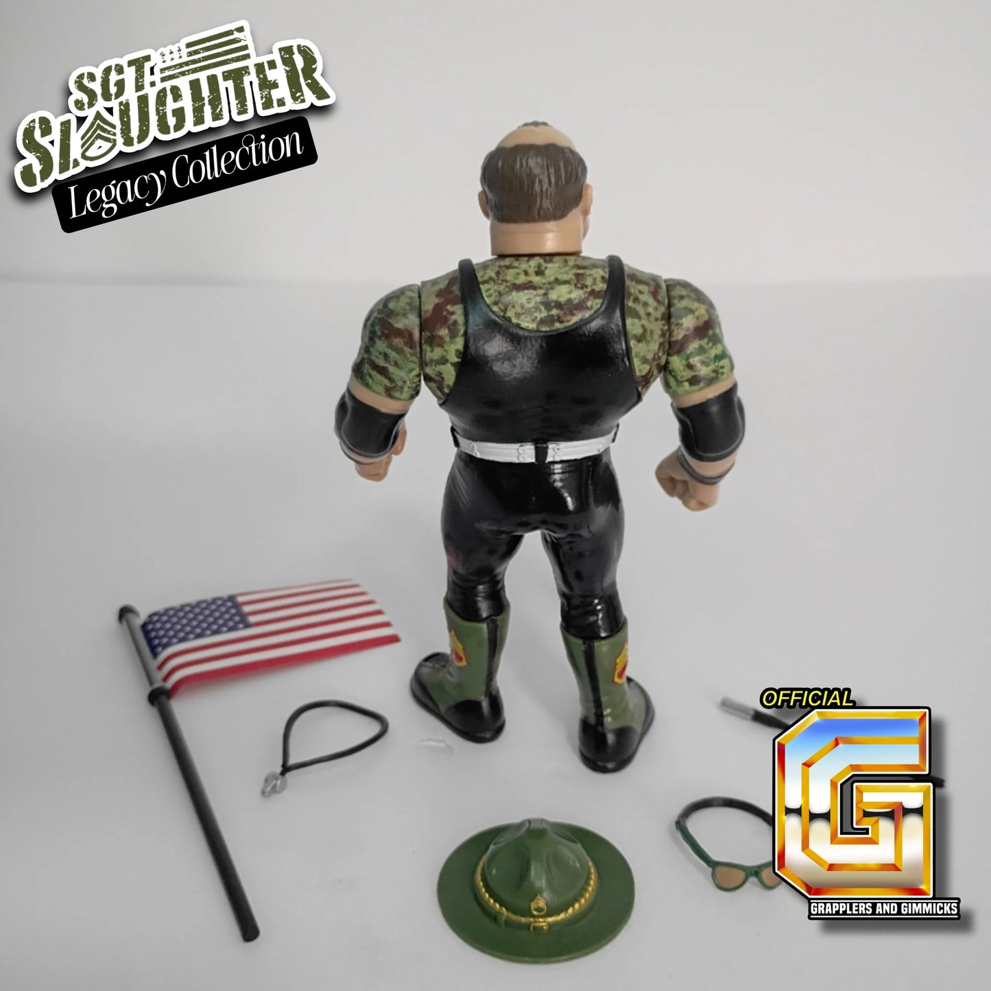 2026 Hasttel Toy Grapplers & Gimmicks Legacy Collection Sgt. Slaughter [Face]