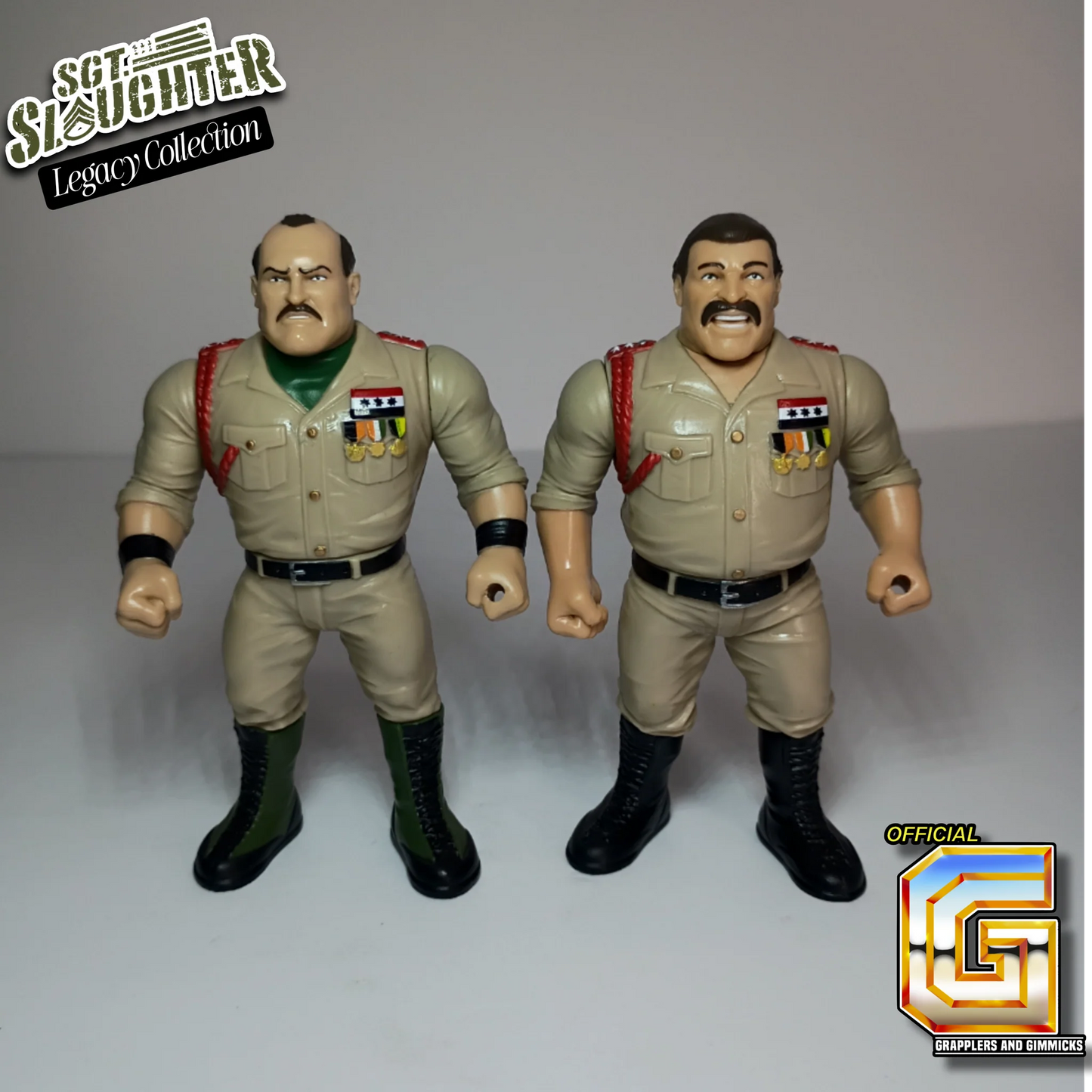 2026 Hasttel Toy Grapplers & Gimmicks Legacy Collection 2-Pack: Sgt. Slaughter & General Adnan