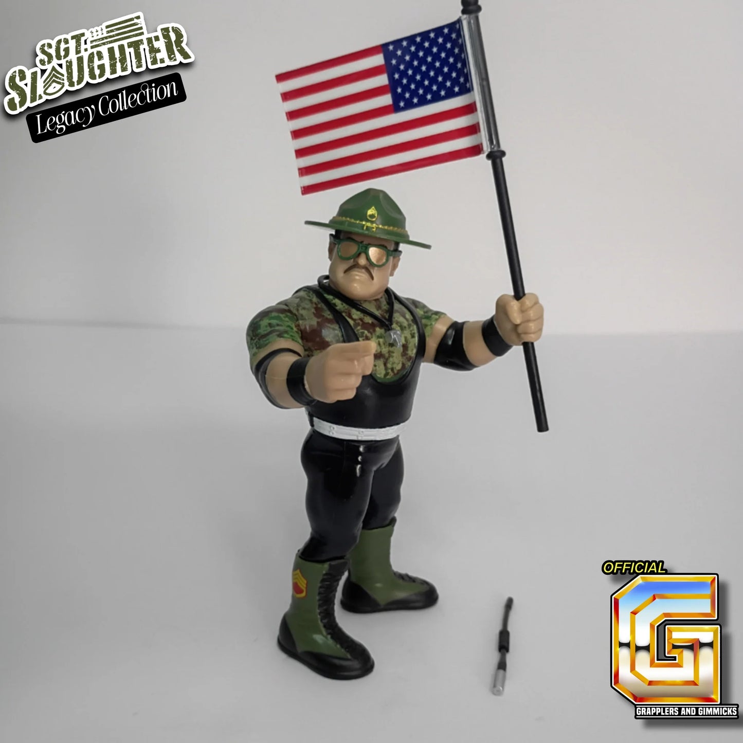 2026 Hasttel Toy Grapplers & Gimmicks Legacy Collection Sgt. Slaughter [Face]