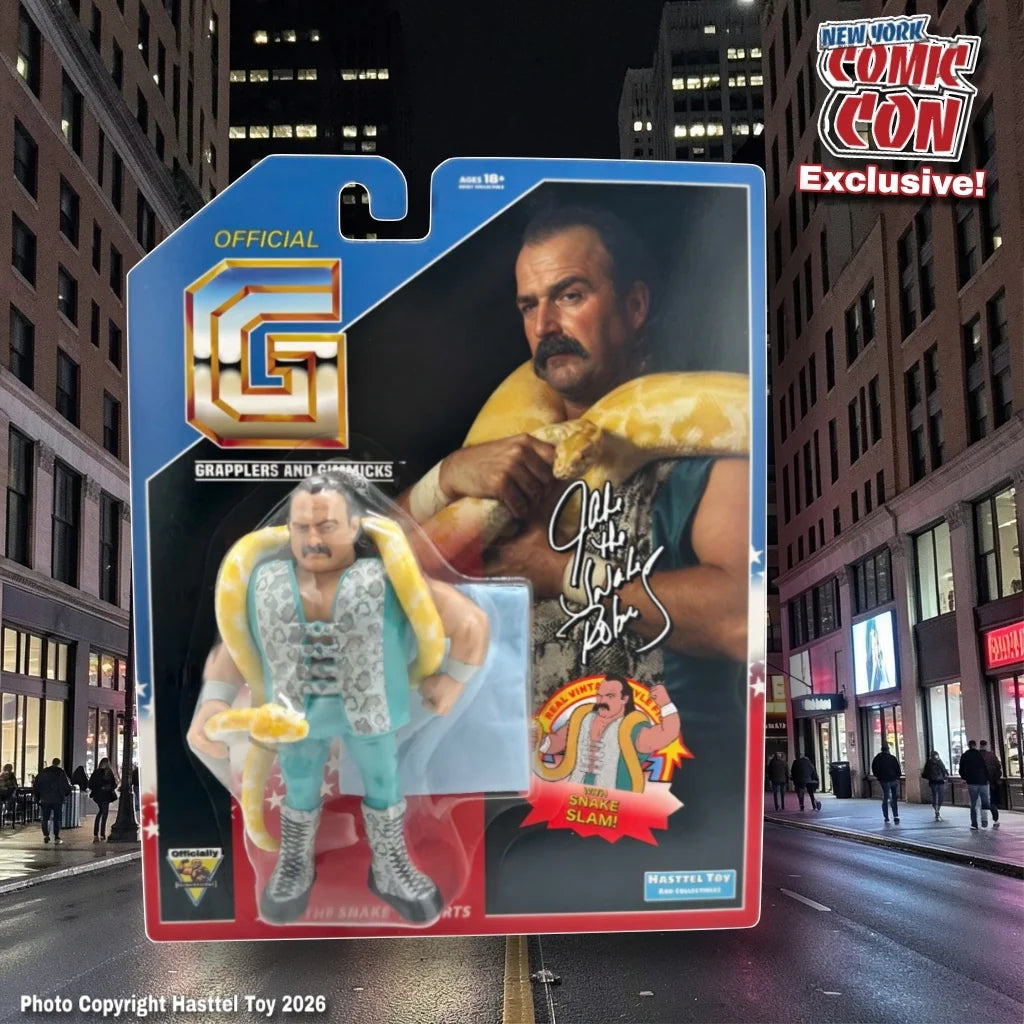 2026 Hasttel Toy Grapplers & Gimmicks Legacy Collection Jake "The Snake" Roberts [1996 Edition]