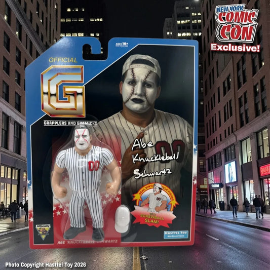 2026 Hasttel Toy Grapplers & Gimmicks Abe "Knuckleball" Schwartz