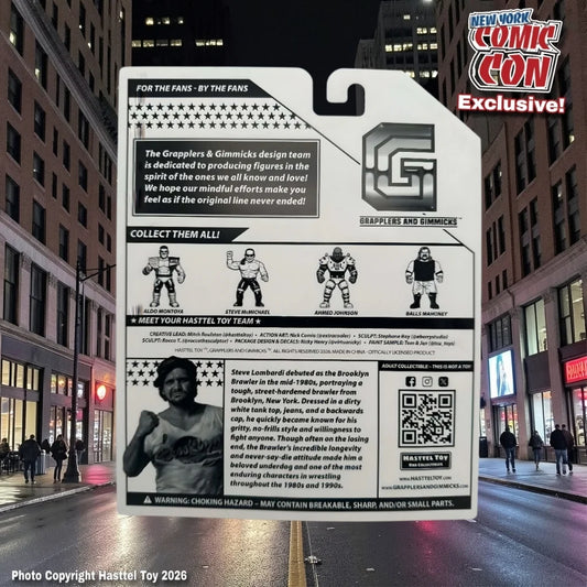 2026 Hasttel Toy Grapplers & Gimmicks Brooklyn Brawler