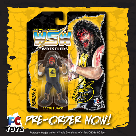 FC Toys Wrestle-Something Wrestlers Series 6 Cactus Jack [Bloody Variant]