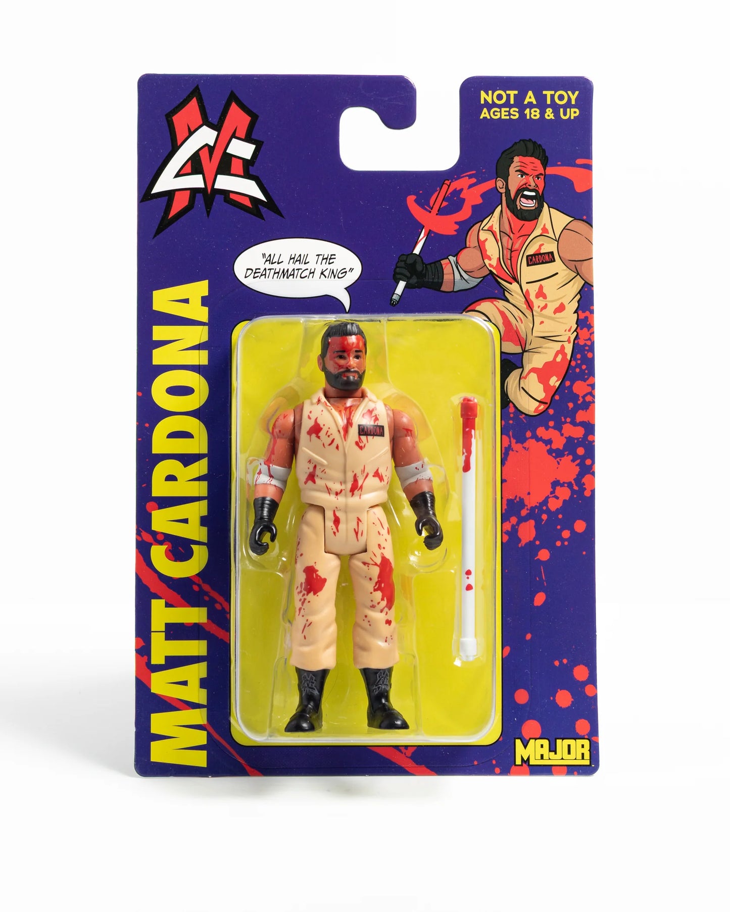 2025 MAJOR Deathmatch Busters Matt Cardona [Bloody]