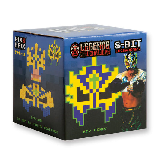 2019 Pix Brix Legends of Lucha Libre 8-Bit Luchadores Rey Fenix