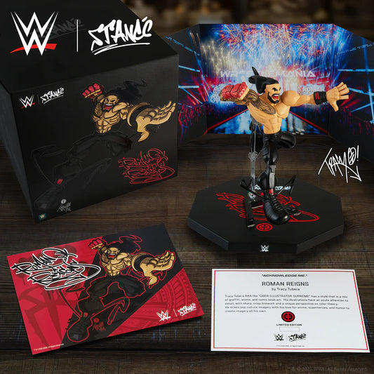 2025 WWE Stance Collectibles Limited Edition Roman Reigns