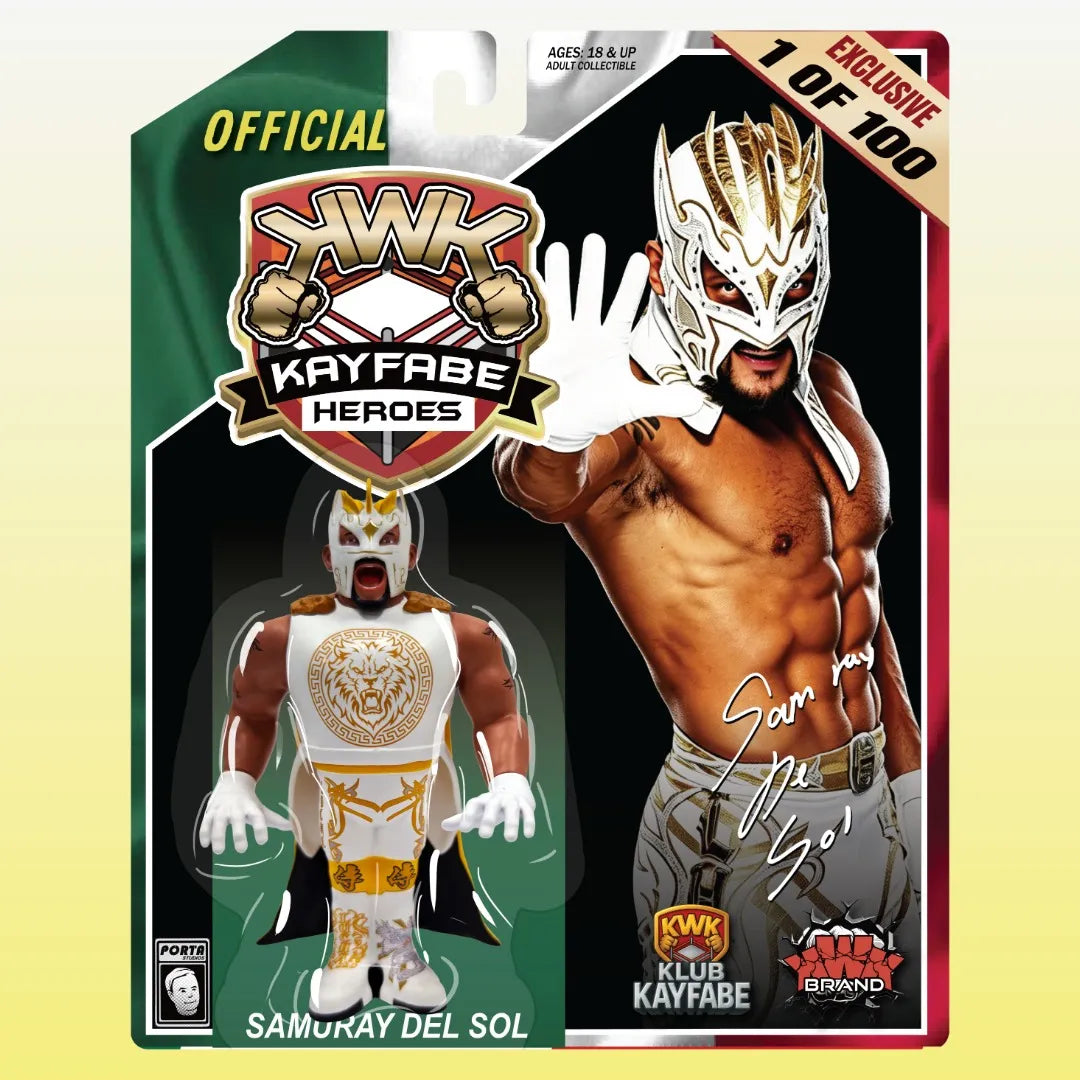 KWK Kayfabe Heroes Samuray Del Sol [Exclusive]