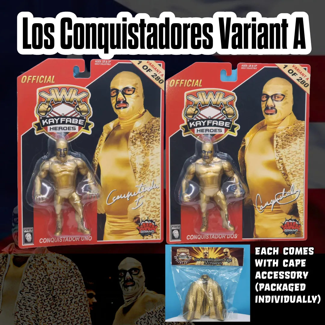 2024 KWK Kayfabe Heroes Series 2 Conquistador Dos [Variant A]