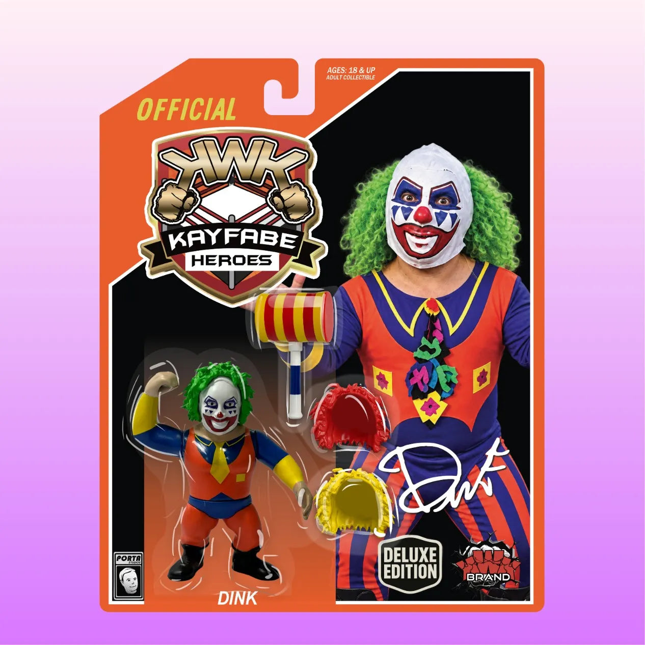 KWK Kayfabe Heroes Dink [Heel]