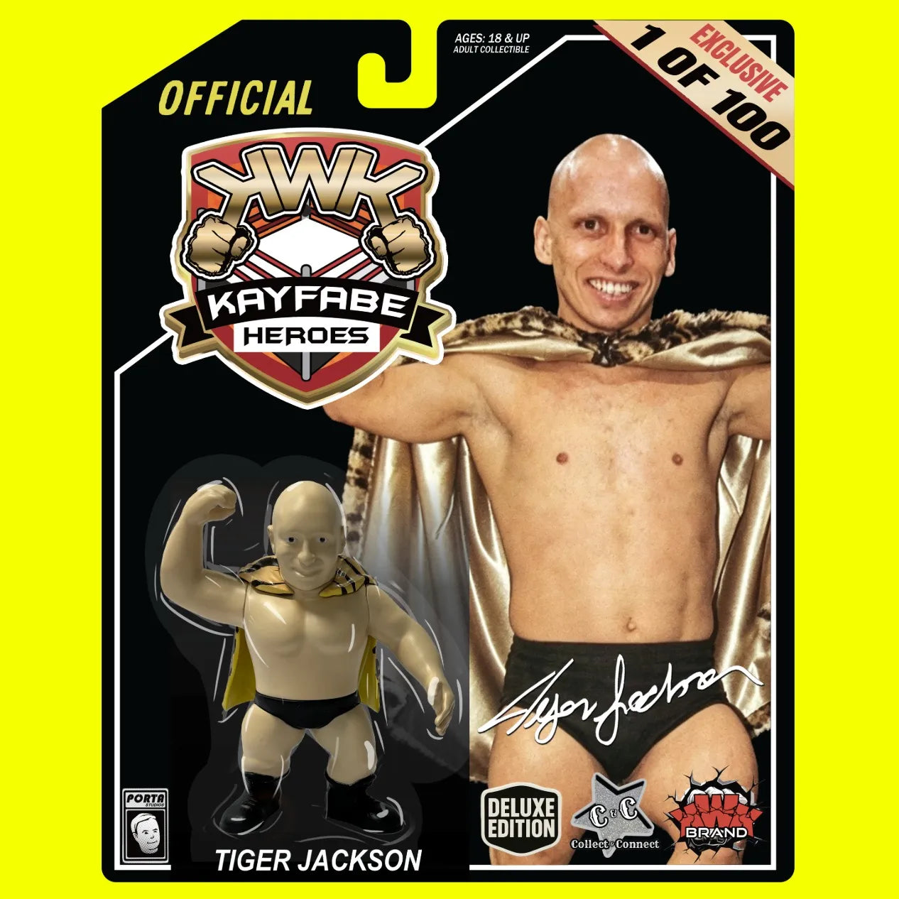 KWK Kayfabe Heroes Tiger Jackson [Exclusive]