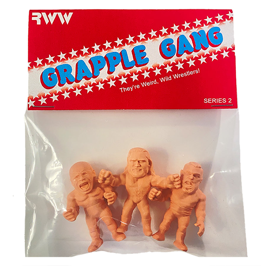 2025 Really Weird Wrestling Grapple Gang Series 2 The System: Eddie Edwards, Brian Myers & Moose [Flesh]