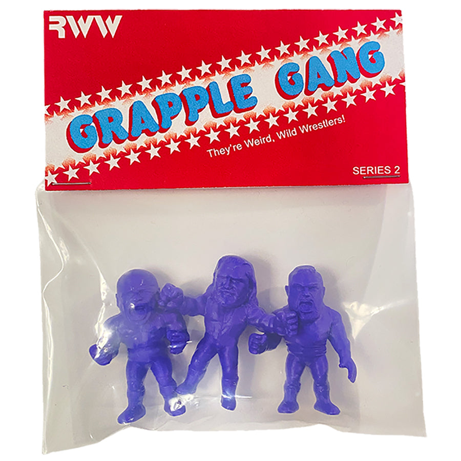 2025 Really Weird Wrestling Grapple Gang Series 2 The System: Eddie Edwards, Brian Myers & Moose [Purple]