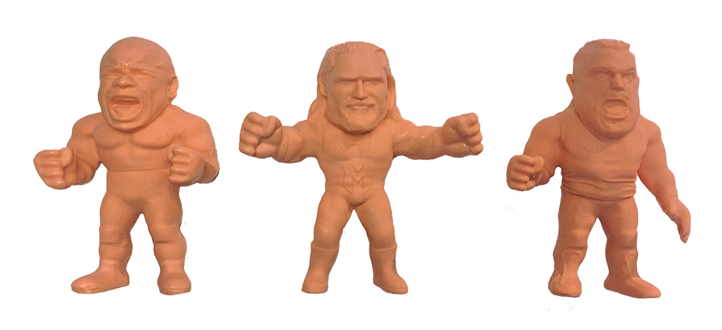 2025 Really Weird Wrestling Grapple Gang Series 2 The System: Eddie Edwards, Brian Myers & Moose [Flesh]