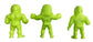 2025 Really Weird Wrestling Grapple Gang Series 2 The System: Eddie Edwards, Brian Myers & Moose [Glow In the Dark]