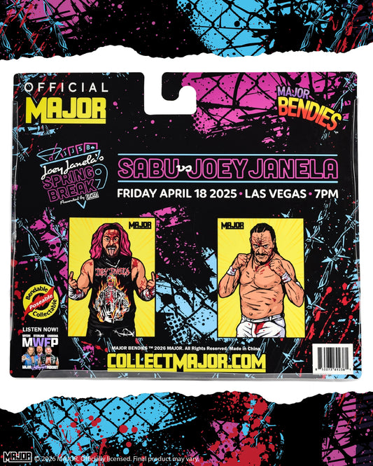 MAJOR Bendies 2-Pack: Sabu vs. Joey Janela