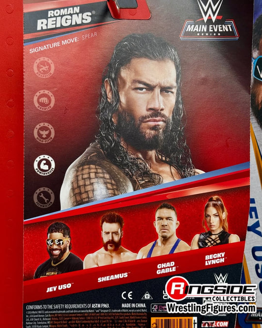 2026 WWE Mattel Main Event Series 166 Roman Reigns