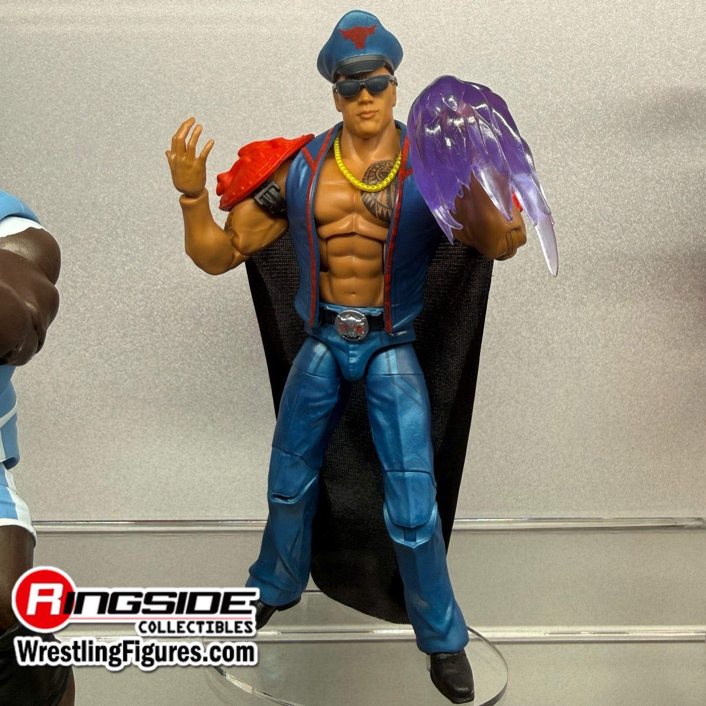 WWE x Street Fighter Elite Collection Series 4 "Final Boss" The Rock as M. Bison [Player Two]