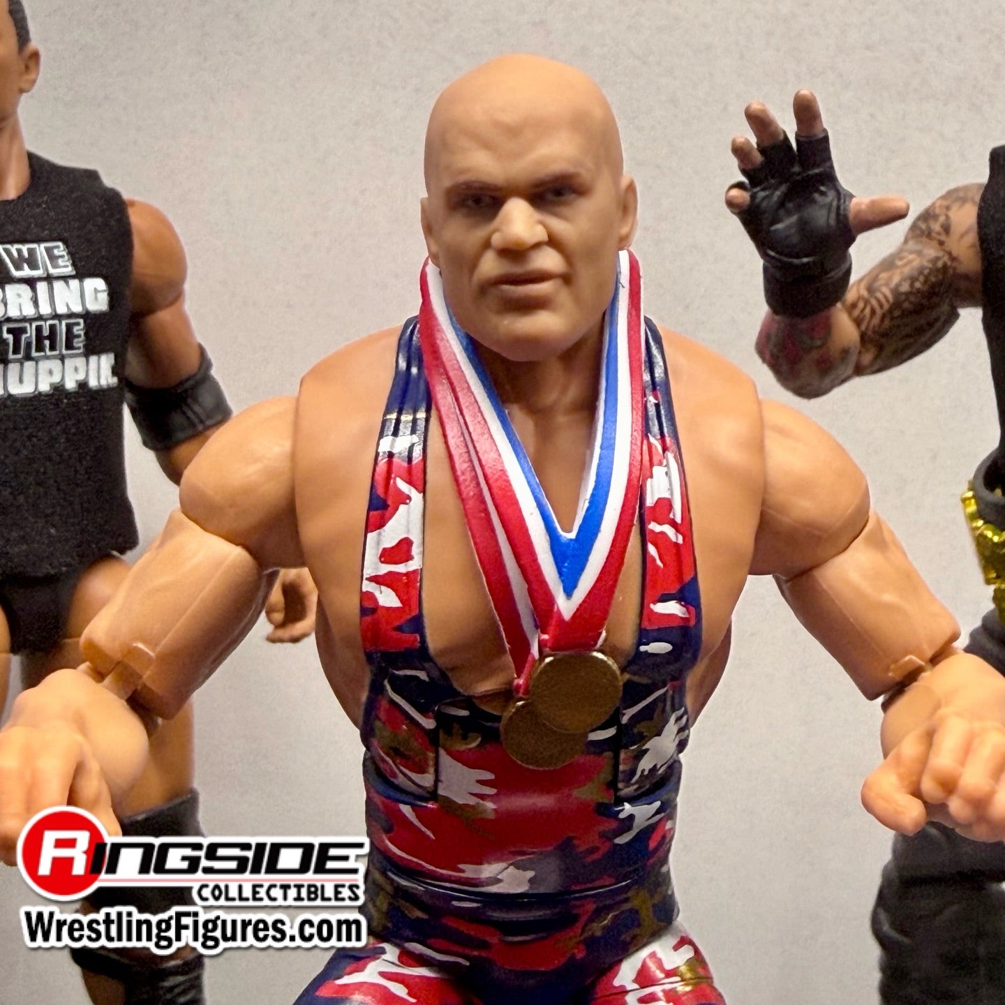 WWE Mattel Elite Collection Ruthless Aggression 3-Pack: The Rock, Kurt Angle & Undertaker