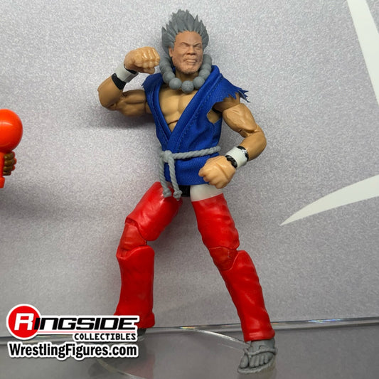 WWE x Street Fighter Elite Collection Series 6 Xavier Woods as Akuma