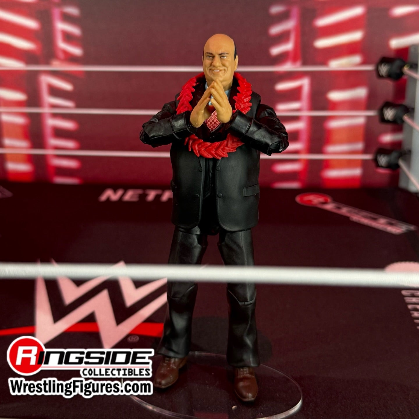 WWE Mattel Ultimate Edition Raw Ring [With Paul Heyman, Exclusive]