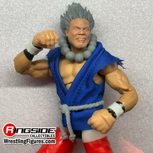WWE x Street Fighter Elite Collection Series 6 Xavier Woods as Akuma