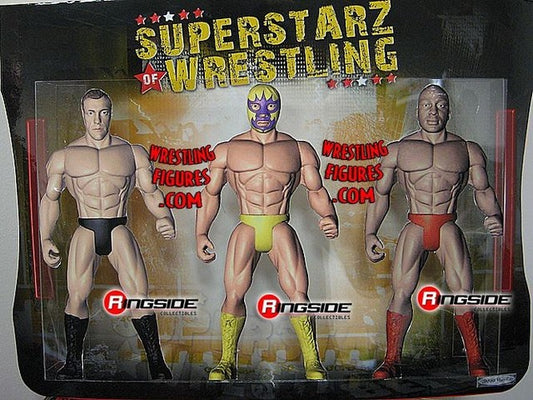 Unreleased Jakks Pacific Superstarz of Wrestling 3-Pack