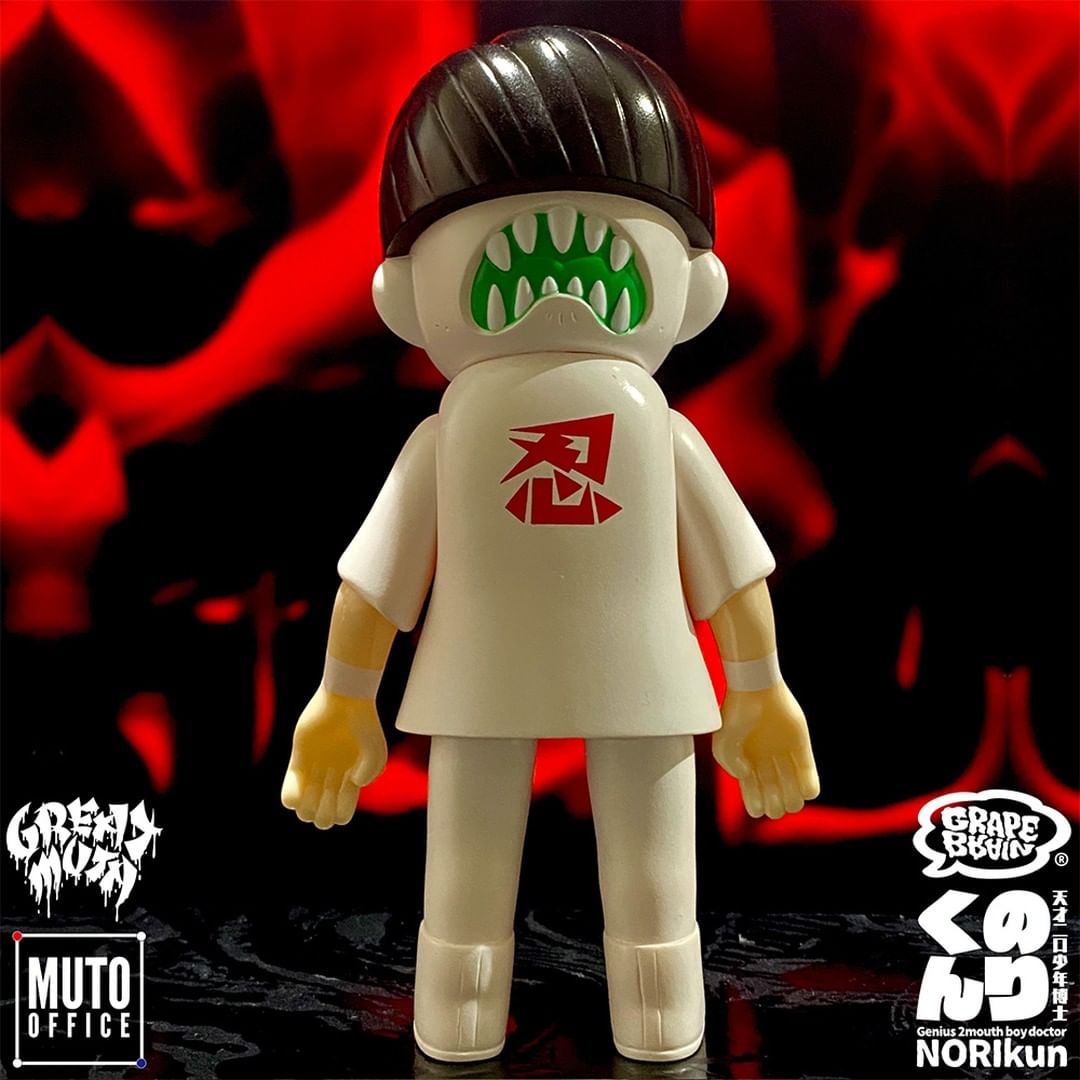 GRAPE BRAIN 拳王 ソフビ ノア NOAH GRAPE BRAIN 拳王 ソフビ ノア